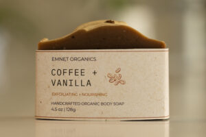 Coffee + Vanilla Handcrafted Organic Body Soap