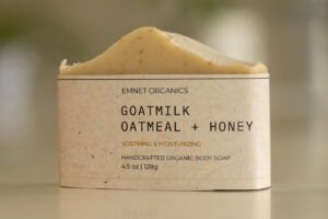 Goatmilk Oatmeal + Honey Handcrafted Organic Body Soap