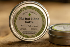 Turmeric & Lemongrass Herbal Hand Salve