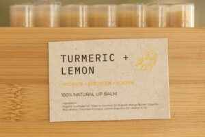 Turmeric + Lemon Lip Balm
